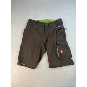 Engelbert Strauss Cordura Work Wear Cargo Short Multipocket Brown Sz EU 54 US 38
